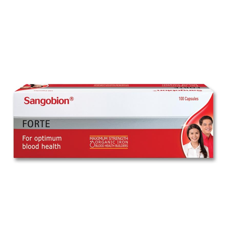 SANGOBION FORTE Multivitamins / Iron / Calcium Capsule 100's price in